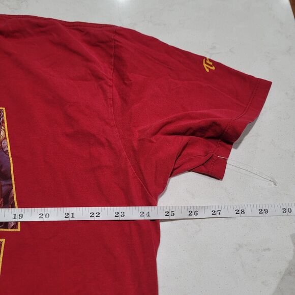 USC Trojans x Marvel Avengers Official NCAA T-Shirt 2XL RED Champions Fight On - Picture 4 of 10